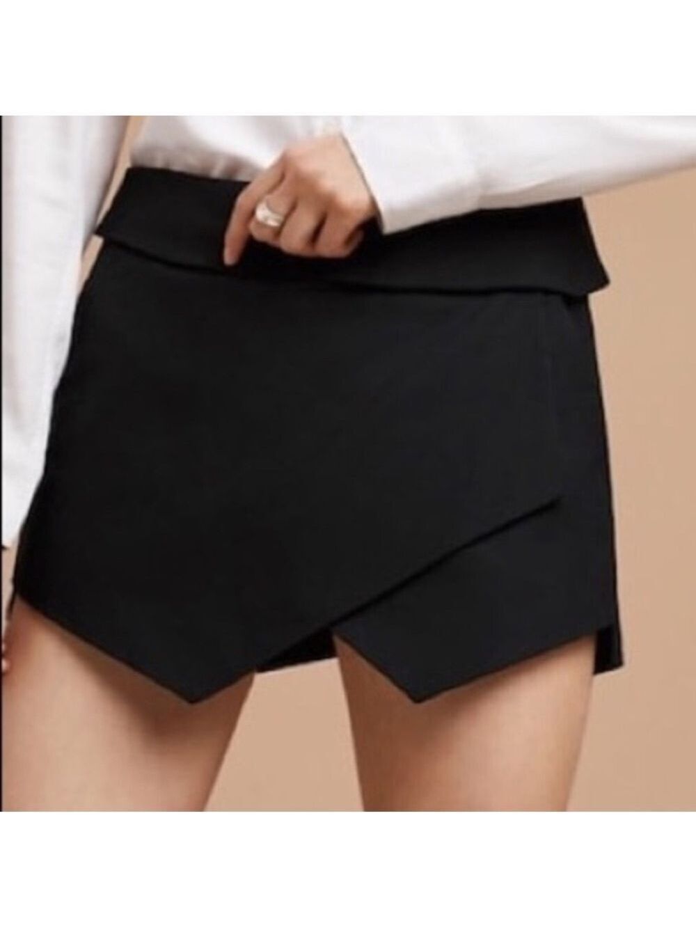 Aritzia x Talula Berklee Skort Asymmetrical Wrap Design size O